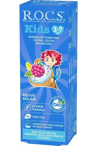 Mey İthalat .kids Diş Macunu 3-7 Yaş 35 Ml Meyve Külahı Diğer