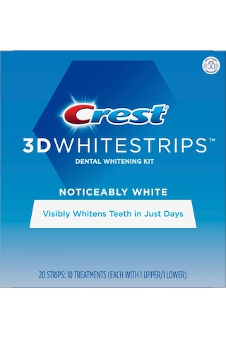 Crest 3D Whitestrips Noticeably Diş Beyazlatma Bandı 10 Paket 20'li