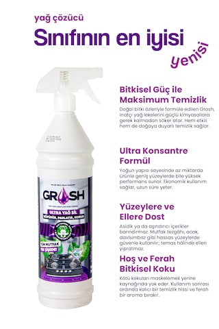 Ultra Güçlü Mutfak Yüzey Temizleyici Ve Yağ Sökücü Sprey Büyük B