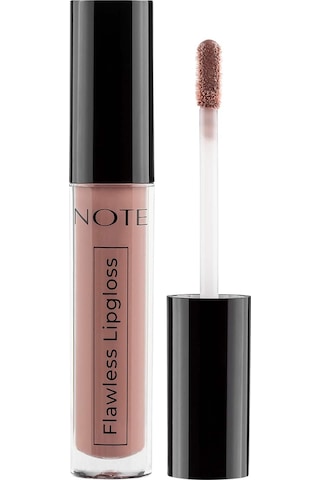 Note Cosmetics Flawless Lipgloss Nemlendirici Etkili Parlak Ruj 04 Smell Of Coffee - Nude