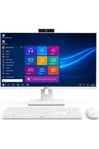J-tech Zeno i5-6500 8 GB 128 GB SSD 24" AIO Masaüstü Bilgisayar