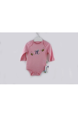 Necix Logolu Üçlü Badi Pembe