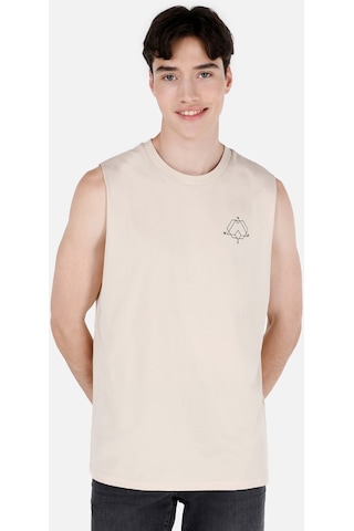 Colin's Colins Normal Kesim Bisiklet Yaka Baskılı Bej Erkek Atlet Cl1069890 Cl1069890 Q1.v1 Beı