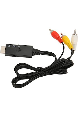 Alfais 4875 Hdmı To Rca Av 4k30hz Çevirici Dönüştürücü Adaptör