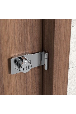 Trendooze 3 Haneli Kombinasyon Kilidi, Güvenli & Dayanıklı, 9.7x4.6x2.7cm, Unik Tasarım