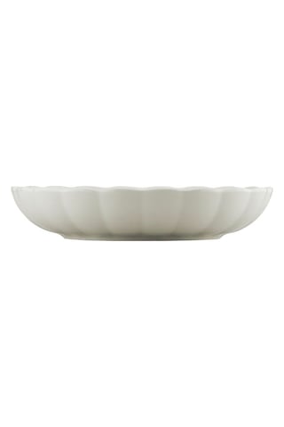 Kütahya Porselen Bone Luz Krem Çukur Tabak 20cm 2 Li Çok Renkli