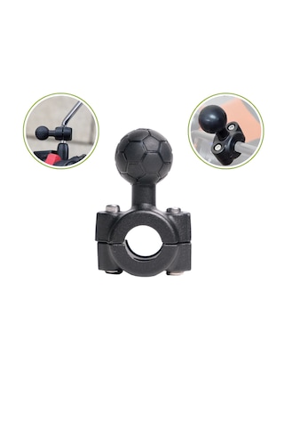 Ayna Ve Gidon Bağlantılı Motosiklet Telefon Tutucu Ve Aksesuar Ap