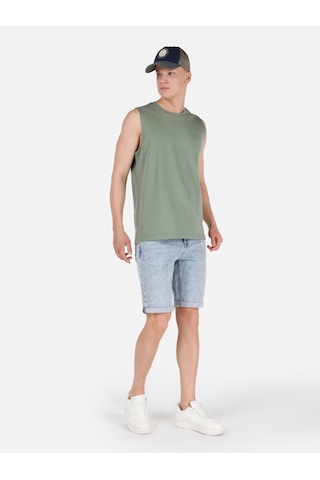 Colin's Colins Normal Kesim Düşük Bel Açık Mavi Erkek Jean Şort Cl1069527 Q1.V1 Dn43508 Mavi