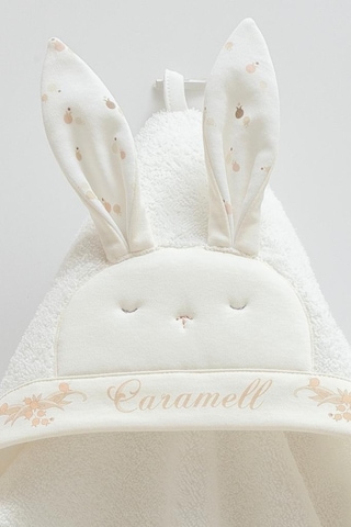 Caramell %100 Pamuk Bebek Havlusu 77x90 Krem Crml.bsk2504.krm 1 Yaş