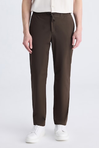 D's Damat Ds Damat Relaxed Fit Pilesiz Kahverengi Diyogonal Tencel -pamuk Karışımlı Likralı Jogger Pantolon 4hc03ad05321m 201