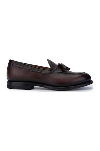 Franceschetti Erkek Hakiki Deri Kahverengi Loafer Ayakkabı 981 2366001 Erk Ayk Sk24-25 T.moro Kahverengi