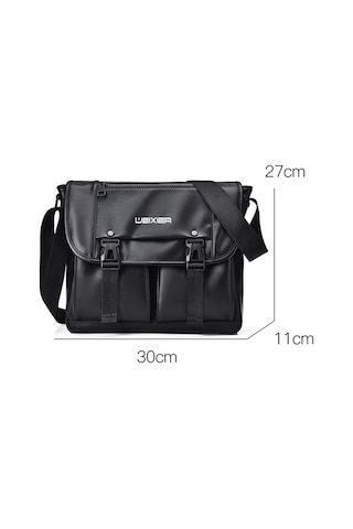 Sones Weıxıer D269 İş Gündelik Erkek Haberci Çantası Büyük Kapasiteli İş Giyim Fonksiyonel Çapraz Çantalar Kahverengi