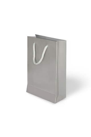 Gümüşlüks Karton Çanta Lüks 20x25x8 Cm Pakette 24 Adet. Gümüşlüks Karton Çanta Lüks 20x25x8 Cm Pakette 24 Adet.
