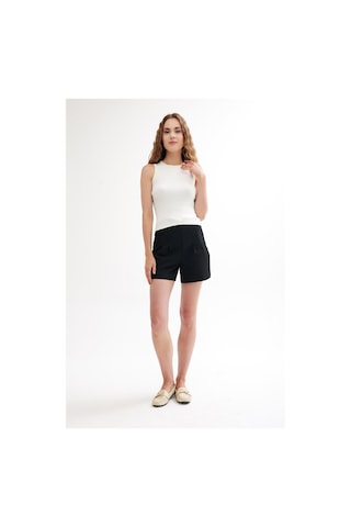 Cotenconcept Halter Yaka Fitilli Fitted Askılı Tişört-beyaz Beyaz