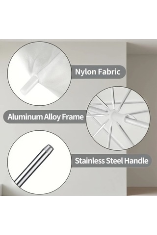 Willowhaven 1 Adet 33 İnç Beyaz Yansıtıcı Şemsiye, Taşınabilir Yarı Saydam Fotoğraf Reflektörü, Stüdyo Çekimleri İçin Işık Difüzörü Beyaz