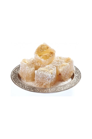Hindistan Cevizli Yer Fıstıklı Lokum 250 G Hindistan Cevizli Yer Fıstıklı Lokum 250 G