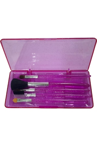 Esterella Makyaj Fırça Set Fuşya Kutulu