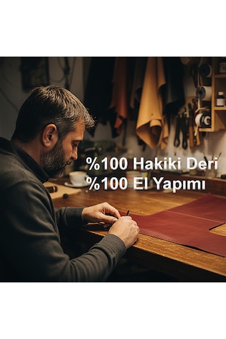 Hakiki Deri El Yapımı Bordo Clutch Çanta Yumuşak Deri Günlük Kadın Çantası Bileklik Askılı