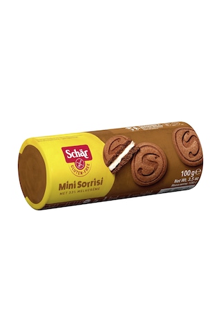 Schar Mini Sorrisi Glutensiz Kaymaklı Çikolatalı Bisküvi 12 x 100 G