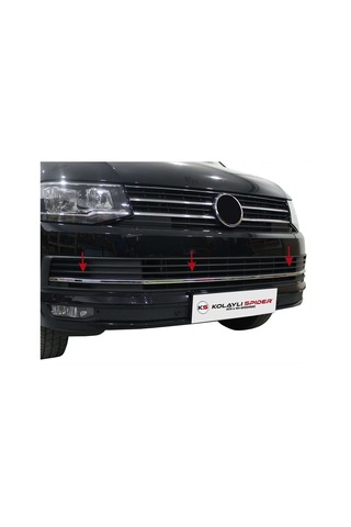 Volkswagen Caravelle T6 Ön Tampon Çıtası 3 Prç 2015 ve Sonrası