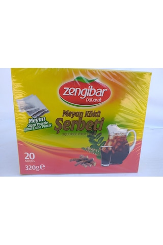 Zengibar Baharat Meyan Kökü Sallama Çay 20'li 320 G