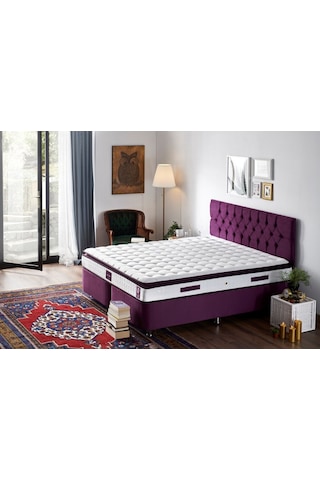 Nironyatak Niron Purple 150X200 Çift Kişilik Pedli Yatak Full Ortopedik Yayl