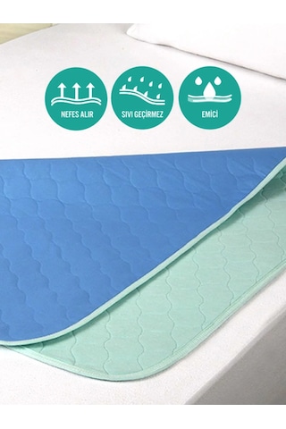 Abso Hasta Bezi Yıkanabilir Emici ve Koruyucu Ped 75x85 CM