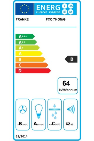 Franke FCO 70 ON/G Classicline Davlumbaz