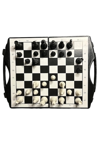 3 Oyun 1 Arada Satranç, Tavla Ve Dama Kutu Oyunu