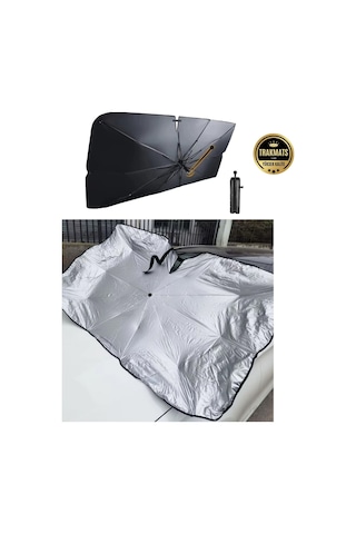 Renault Megane 3 Hb 2009-2010-2011-2012-2013-2014-2015-2016 Bükülen Saplı Oto Güneşlik Şemsiye