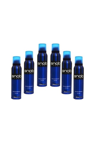 Snob Classic Erkek Deodorant 150 ML x 6 Snob Classic Erkek Deodorant 150 ML x 6