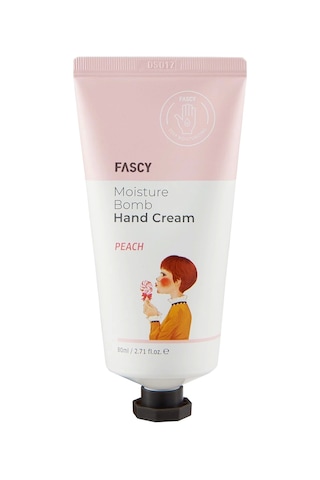 Fascy Nem Bombası Şeftali Özlü Besleyici El Kremi 80 ML