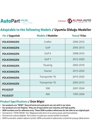 Citroen, Renault, Peugeot İçin Tampon Klipsi-uzun