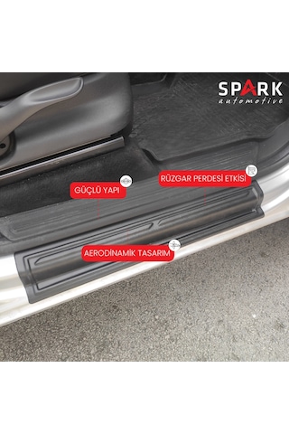 Volkswagen Amarok 2010-2022 Yıl Aralığı Uyumlu Kapı Eşiği 4 Parça