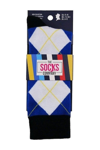The Socks Company Desenli Erkek Soket Çorap-1846 Çok Renkli