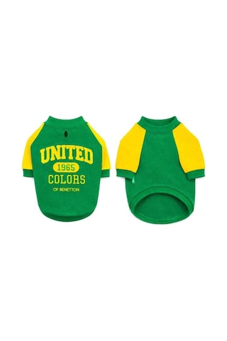 United Colors Of Benetton Bnt-s2504 Sweatshirt Yeşil Xl