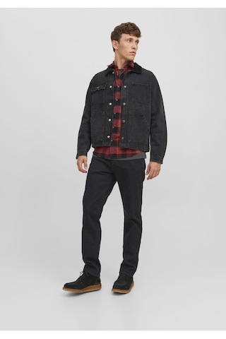 Jack & Jones Erkek Clark Evan 598 Regular Fit Jean 12250059 Black Denim