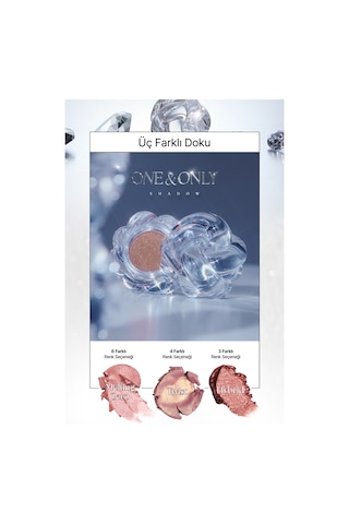 Ultra Yumuşak, Çok Amaçlı, Tekli Far Muzıgae Mansıon One&only Shadow Melting Zero Rose Quartz 10380885