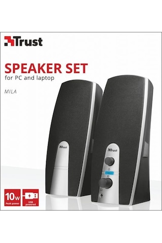 16697 MILA 2.0 10W Siyah Hoparlör