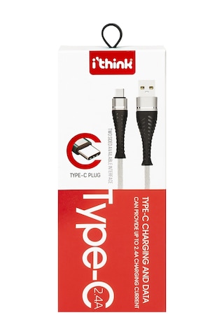 Ithink K60C 1 M Usb To Type-c Örgülü Data Şarj Kablo