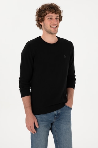 U.s. Polo Assn. Erkek Siyah Kazak /triko 50313713-vr046 Siyah