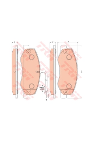 Arka Balata Renault Master3 2.3 Dci Cift Teker 09- Trw Gdb1885 Arka Balata Renault Master3 2.3 Dci Cift Teker 09- Trw Gdb1885