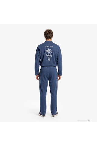 Unıted4 Regular Fit Erkek Mavi Eşofman Altı Marenalt 545591