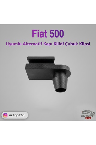 Fiat 500 Uyumlu Alternatif Kapı Kilidi Çubuk Klipsi