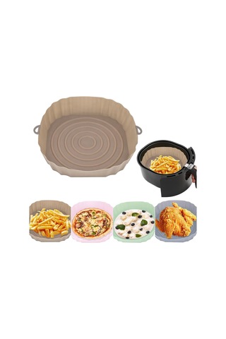 Xindoker Yemek Kalitesi Silikon Fırın Tabanı - 7.8 İnç, Tekrarlı Kullanım, Yağ Ve Su Geçirmez, Hava Fırını, Mikrodalga, Fırın Uyumlu Diğer