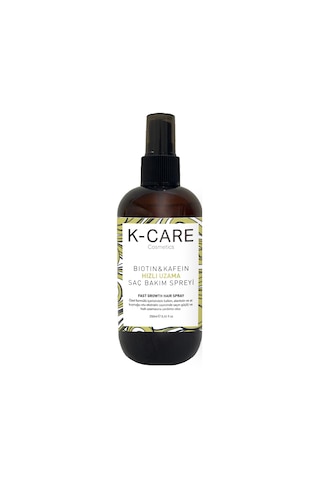 K K-care Cosmetics Hızlı Uzamaya Yardımcı Biotin & Kafein Saç Spreyi 250 ML
