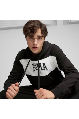 Puma Erkek Sweatshirt Siyah 681797-01 Squad Hoodie 25k680000299 68008 Siyah