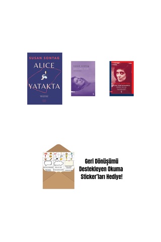 Alice Yatakta + Satürn Yıldızı Altında + Bilinç Tene Kuşanınca + Okuma Sticker'ları