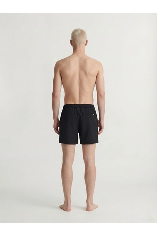 Jack & Jones Jack Jones Beli Lastikli Erkek Deniz Şortu 12291507 Siyah
