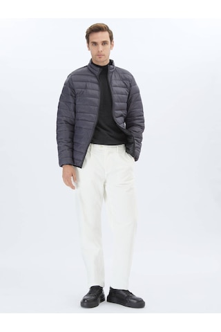 Koyu Gri Dokuma Mont Koyu Gri